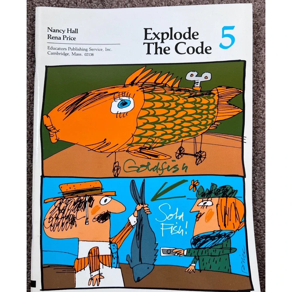 Explode The Code 5 Phonics Workbook Educators Publishing Service Not Written In
